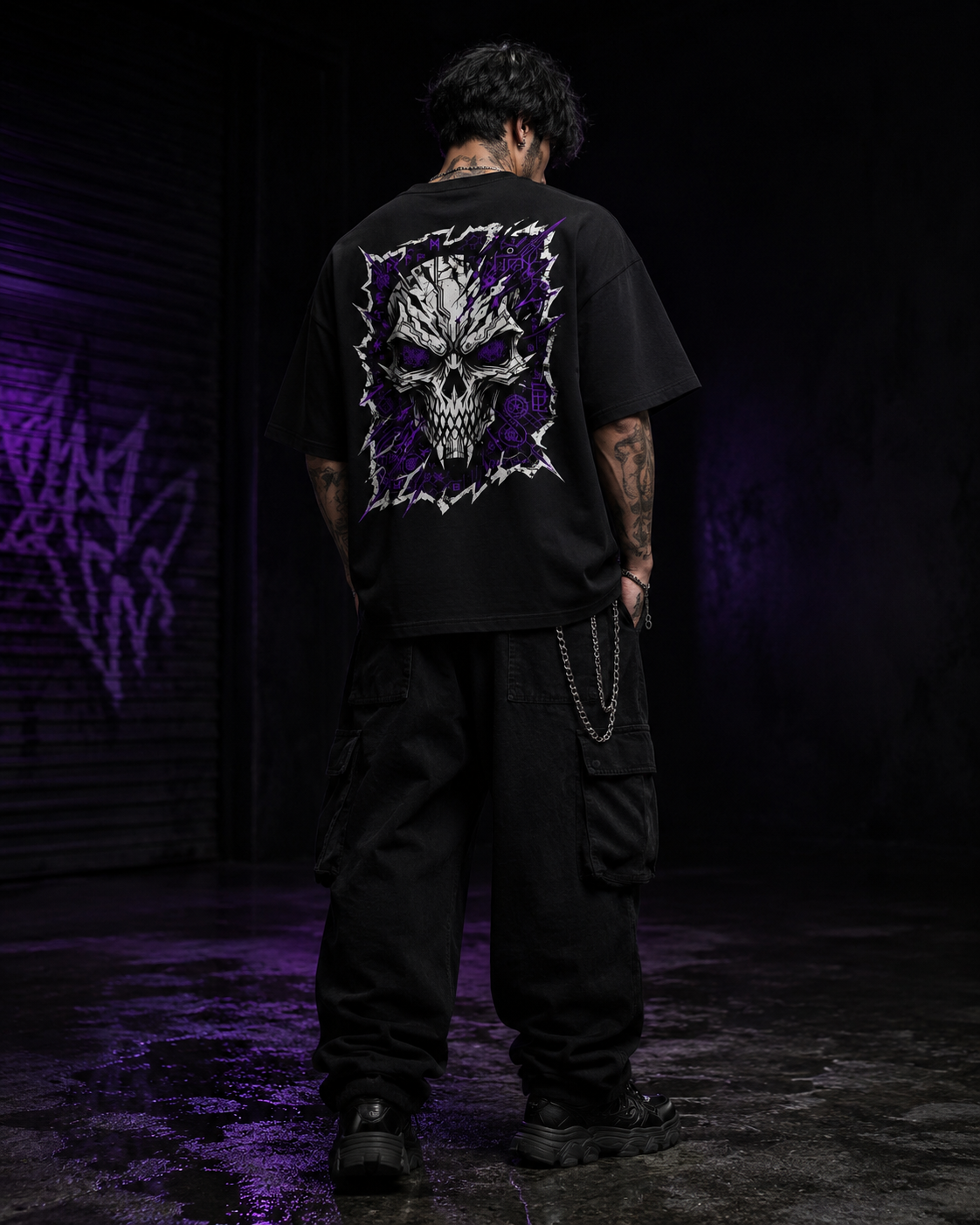 Streetwear Loose Drop Shoulder T-Shirt