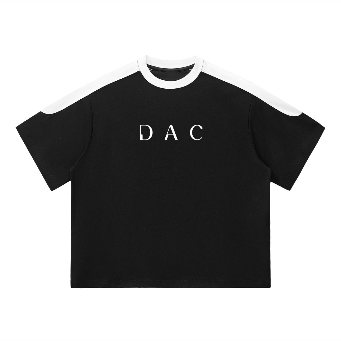 Unisex Color Block Oversized T-Shirt — thumbnail 2